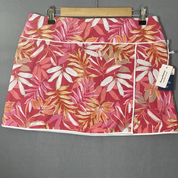NWT Tommy Bahama Women’s Everyday Active UPF 50 Floral Print Skort Size L - Picture 1 of 11